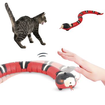 Smart Sensing Interactive Cat Toys Eletronic Snake