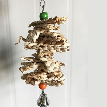 Rattan Ball Funny Parrots Supplies Interactive Toys