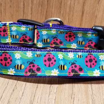 Collar/ Large/ Medium/ Lady Bugs