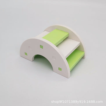 Hamster color swing hamster toy nest seesaw Rainbow Bridge pet