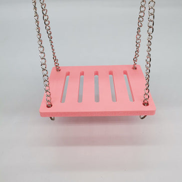 Hamster color swing hamster toy nest seesaw Rainbow Bridge pet