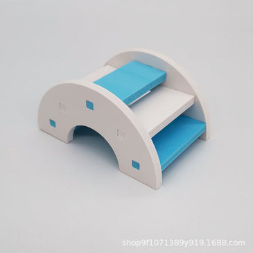 Hamster color swing hamster toy nest seesaw Rainbow Bridge pet