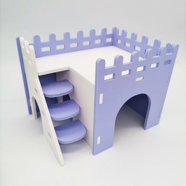 Hamster color swing hamster toy nest seesaw Rainbow Bridge pet